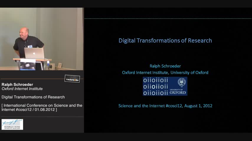 Digital Transformation of Research