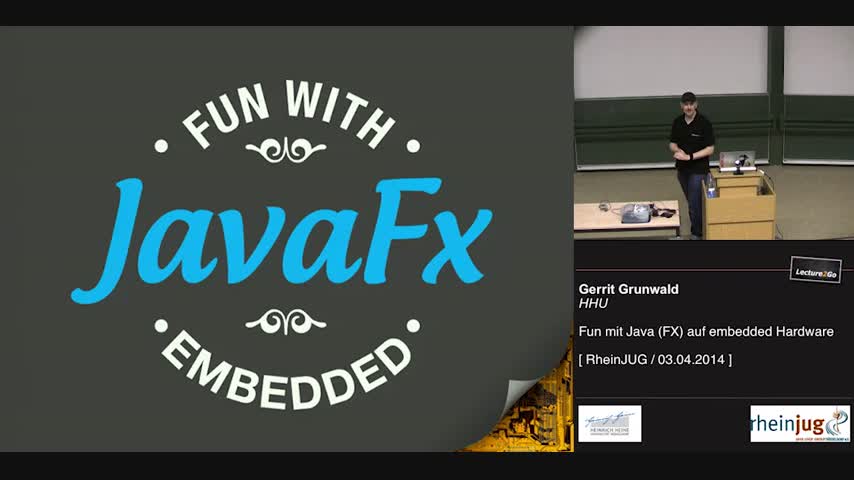 Fun mit JavaFx auf embedded Hardware