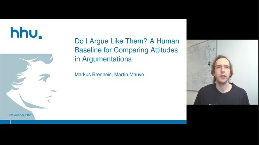 Do I Argue Like Them? A Human Baseline for Comparing Attitudes in Argumentations