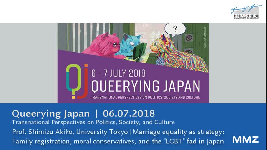 Marriage equality as strategy: family and registration, moral conservatives, and the LGBT fad in Japan