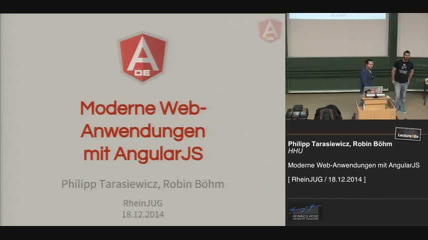 Moderne Web-Anwendungen mit AngularJS