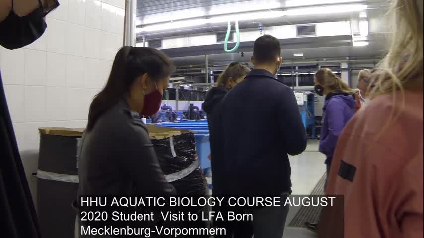 Student Visit to LFA Born August  Aquatic Biology ss2020