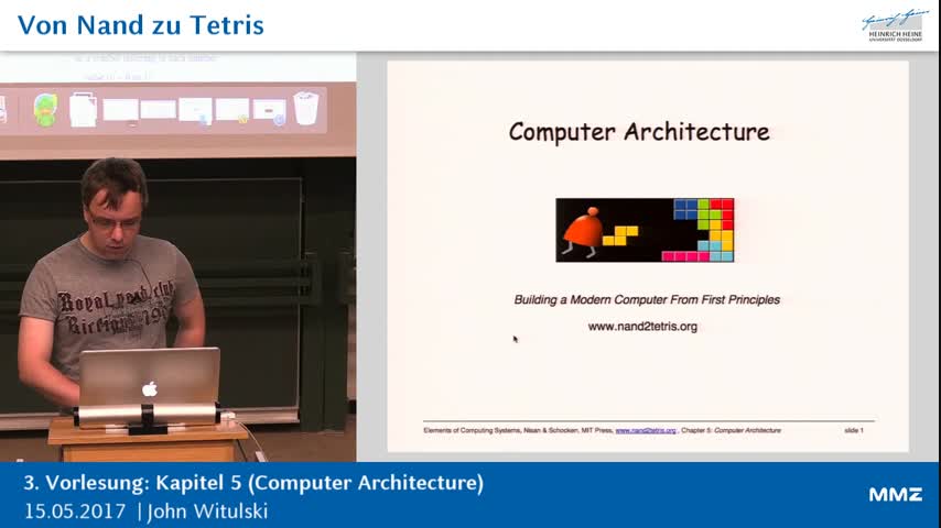 Von Nand zu Tetris 3: K5 (Computer Architecture)