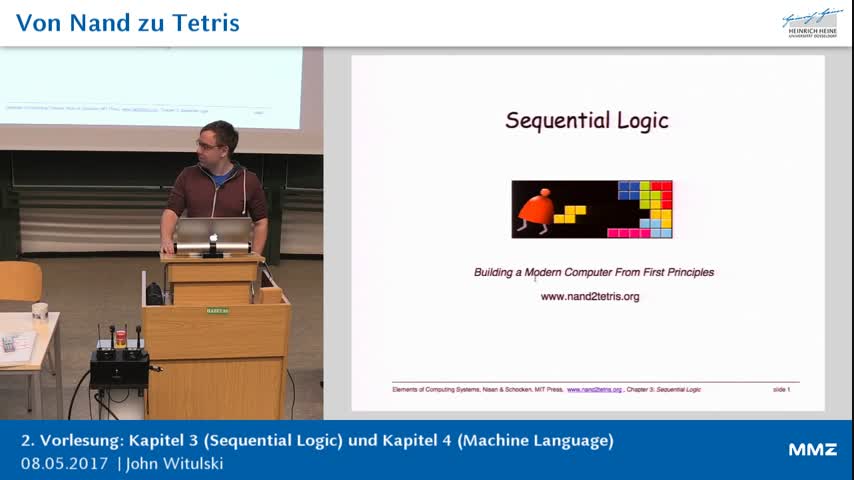 Von Nand zu Tetris 2: K3 (Sequential Logic) und K4 (Machine Language)