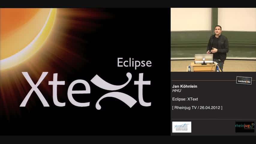 Link zum Vortrag Eclipse XText