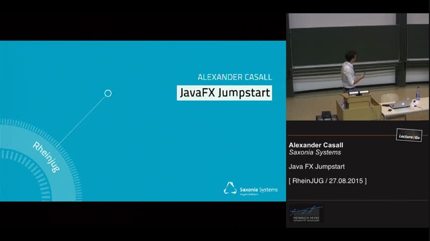 Link zum Vortrag Java FX Jumpstart