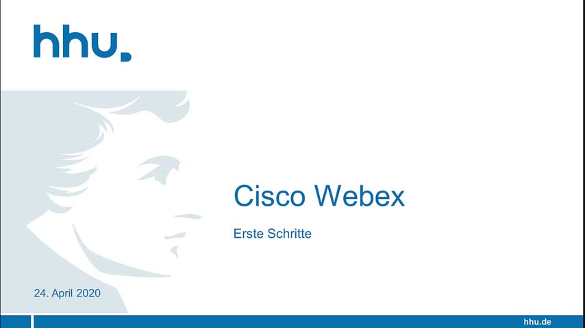 Cisco Webex: Erste Schritte