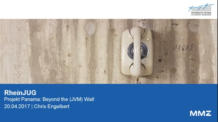 Link zum Vortrag Projekt Panama: Beyond the (JVM) Wall