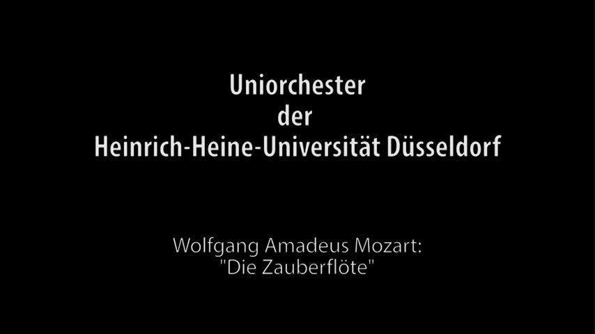 Uniorchester der HHU - Wolfgang Amadeus Mozart 