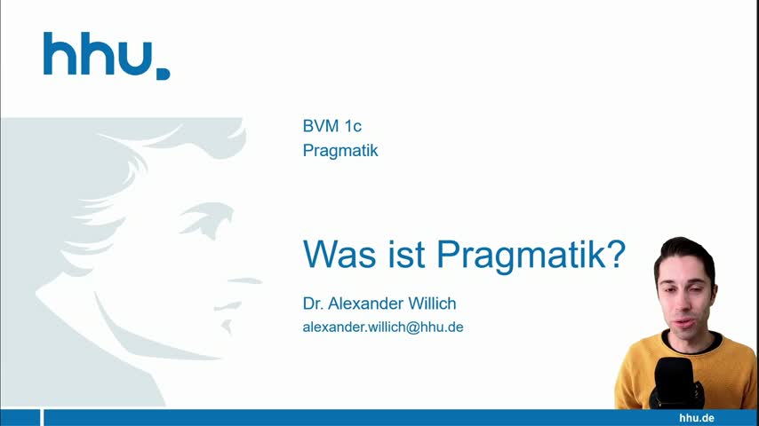 Pragmatik 02: Was ist Pragmatik?