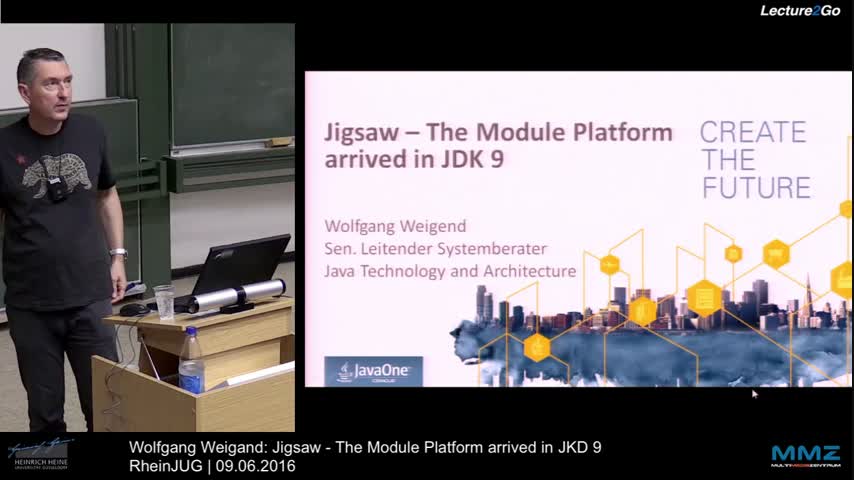 Link zum Vortrag Jigsaw - The Module Platform arrived in JDK 9