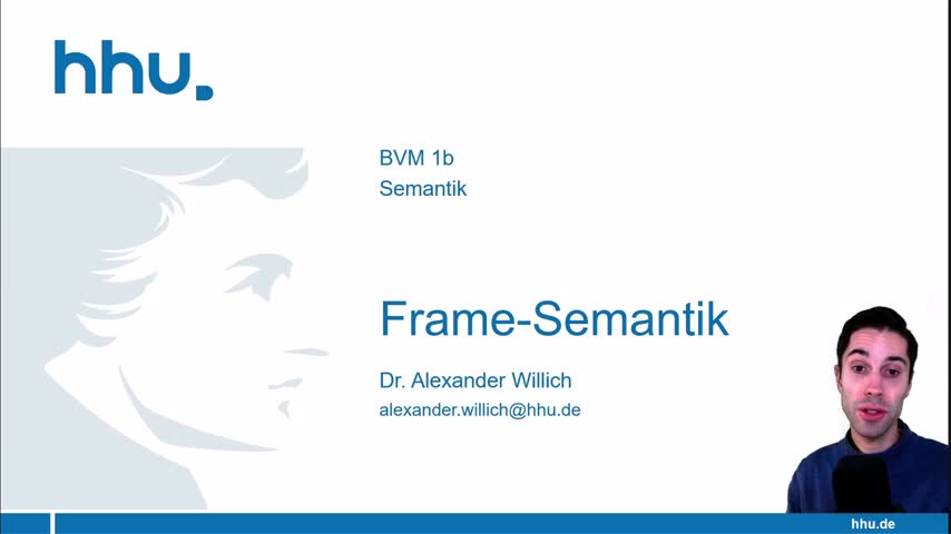 Semantik 09: Frame-Semantik