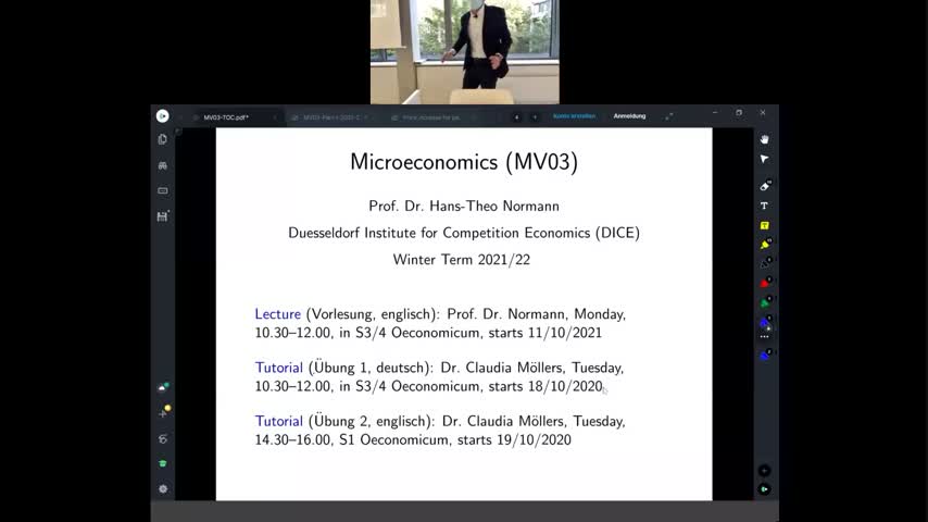 MV03/05 Mircoeconomics Lecture #02
