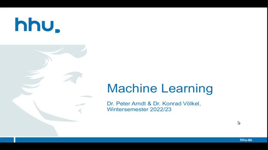 Machine Learning 2022-10-10