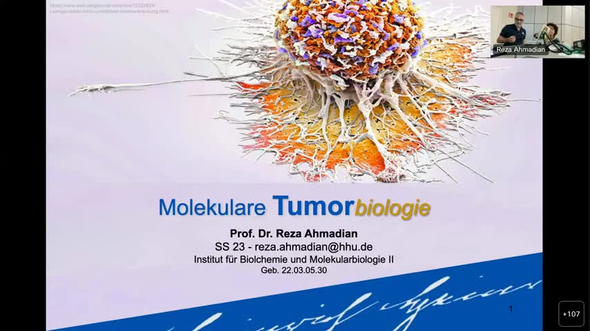 Molekulare Tumorbiologie 1