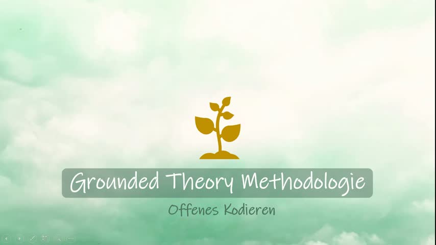 Grounded Theory Methodologie - Offenes Kodieren