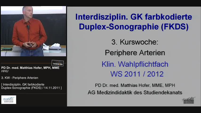FKDS 3. Periphere Arterien