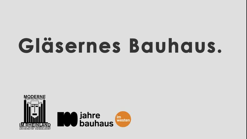 Trailer Bauhaus Subversiv - NdW 2019 (HHU)