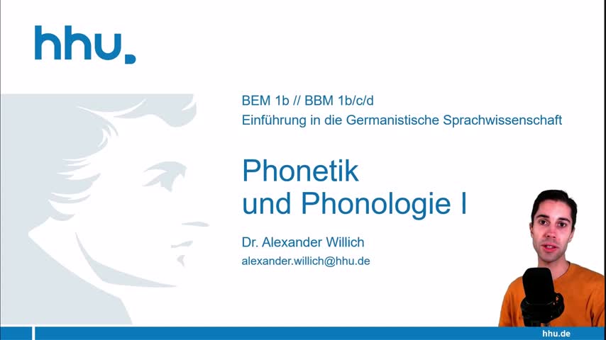 Einführung 03: Phonetik und Phonologie I