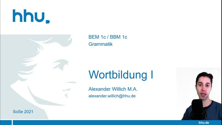 Grammatik 02: Wortbildung I