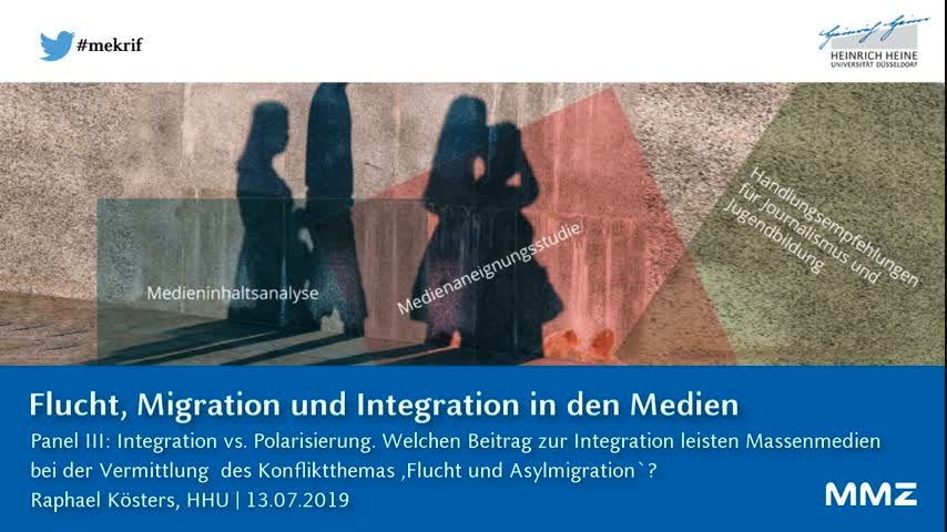 Integration vs. Polarisierung. Welchen Beitrag  zur politischen Integration leisten Massenmedien bei der Vermittlung des Konfliktthemas