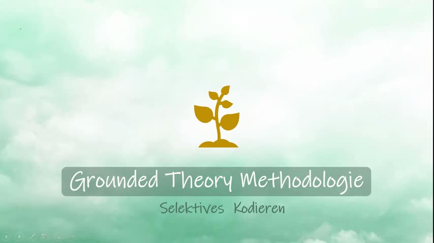 Grounded Theory - Selektives kodieren