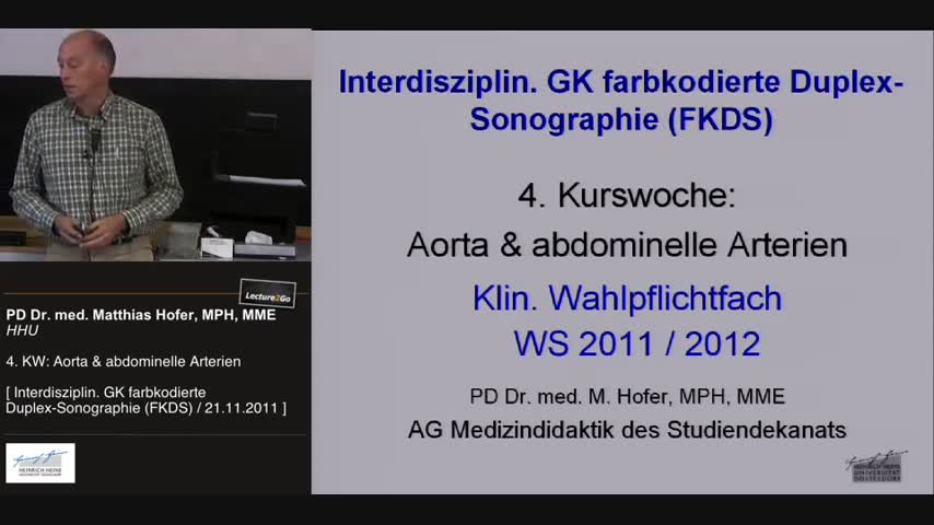 FKDS 4. Aorta - abdominelle Arterien