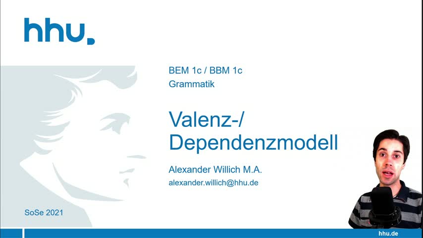 Grammatik 13: Valenz-/Dependenzmodell