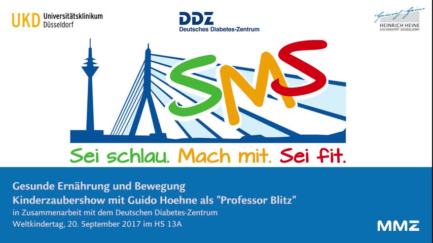 SMS - Kinderzauberschow mit Guido Höhne als Prof. Blitz
